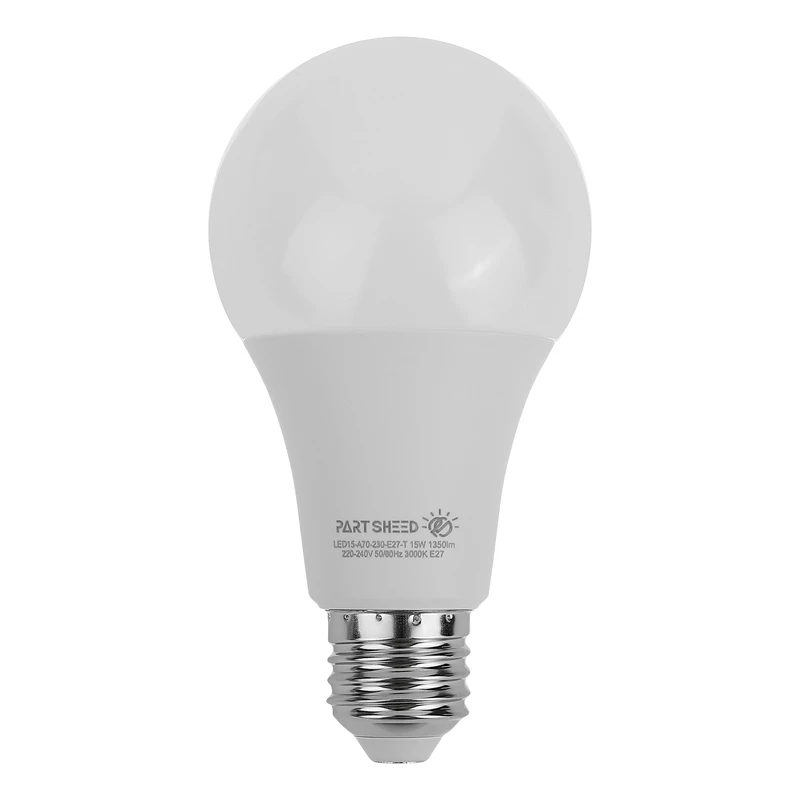 لامپ ال ای دی 15 وات پارت شید پایه E27 ضمانت 1406/02