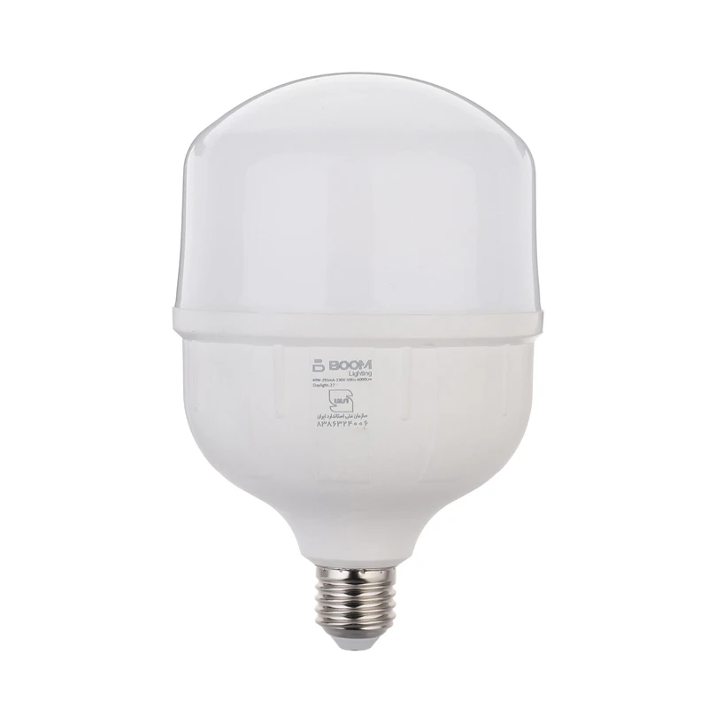 لامپ ال ای دی 40 وات بوم لایتینگ E27 استاندارد ضمانت تا 1405/12