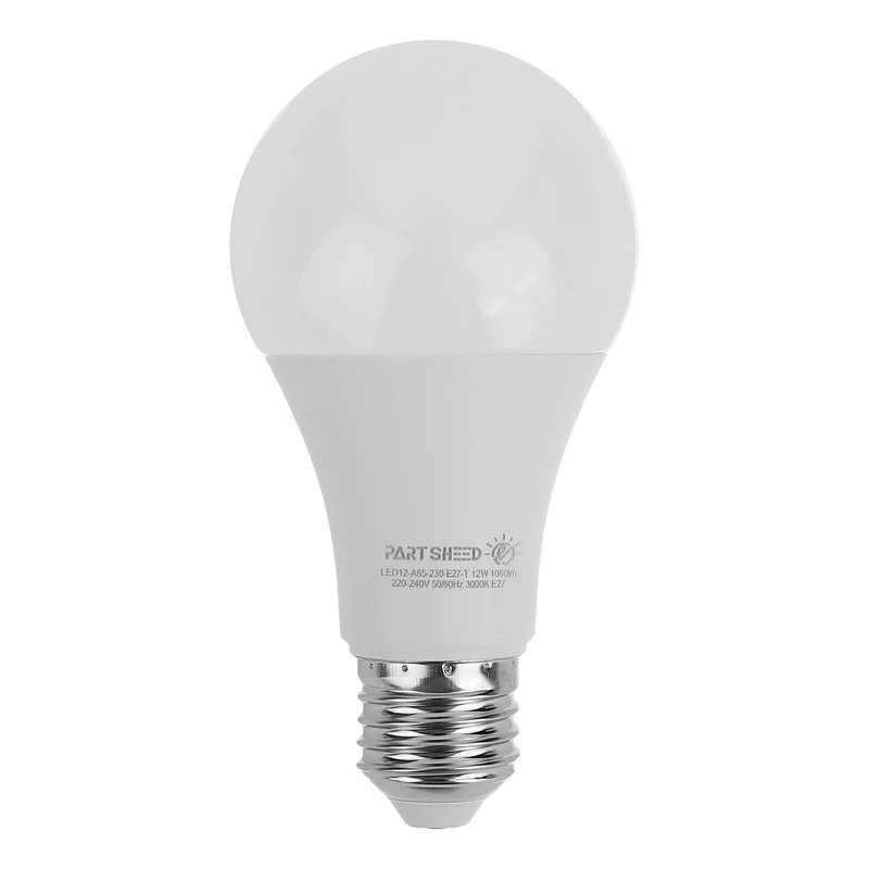 لامپ ال ای دی 12 وات پارت شید پایه E27 ضمانت 1406/02