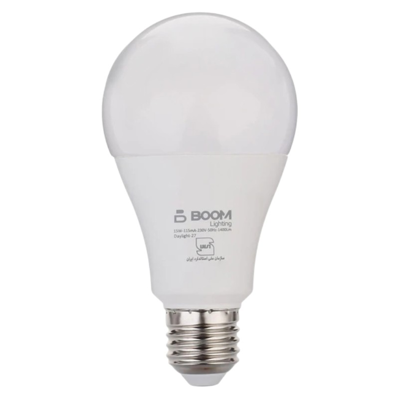 لامپ ال ای دی 15 وات بوم لایتینگ E27 استاندارد ضمانت تا 1405/02