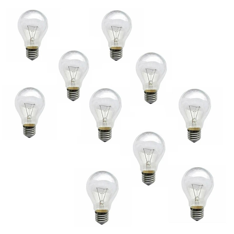 لامپ 100 وات پارس پایه E27 بسته 10 عددی