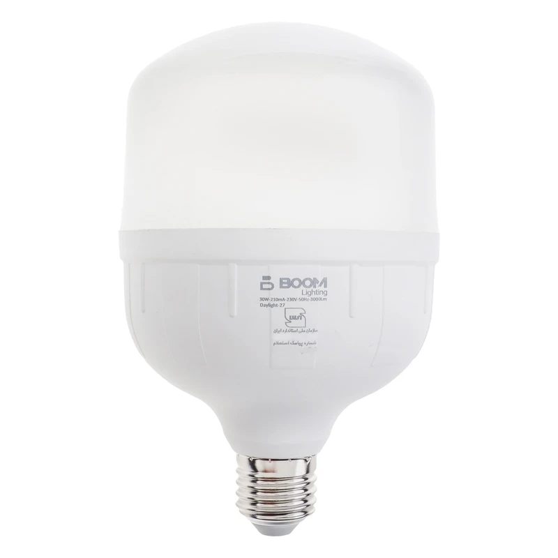 لامپ ال ای دی 30 وات بوم لایتینگ E27 استاندارد ضمانت تا 1406/01
