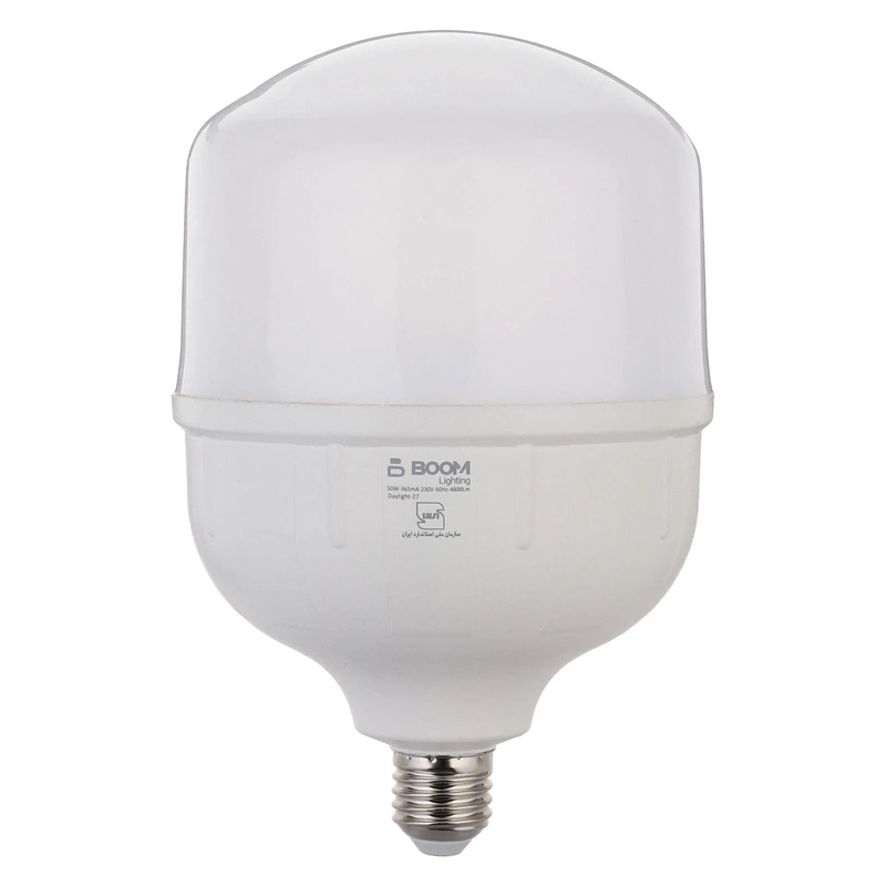 لامپ ال ای دی 50 وات بوم لایتینگ E27 استاندارد ضمانت تا 1406/01